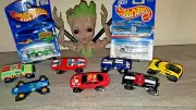 5 Pack Open Hot Wheels Wall Mounted or Desk to Display For Loose 1/64 scale cars