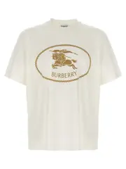 [Burberry] Burberry-Seth T Shirt Bianco-Uomo M