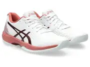 Asics Solution Swift FF 1042A197-106 Women US 7.5 White Red Tennis Shoes EEE4262