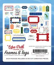 Echo Park Paper Company Under Sea Adventures Frames & Tags