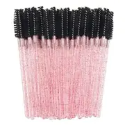 300 Pcs Disposable Mascara Wands Eyelash Spooly Brushes for Eyelash Extensions