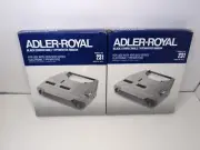 2NEW Adler-Royal Black Correctable Typewriter Ribbon No. 231 Use With 1010/ 5010