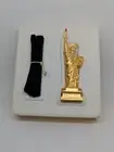 Statue of Liberty Solid Perfume Compact - Estee Lauder Dazzling Gold