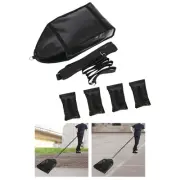 Adjustable Weight Sled Trainer Running Speed Training with 4 Weight Sandbag