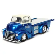 Just Trucks 1952 Chevy COE Flatbed 1:24 Scale Diecast Vehicle Truck Blue