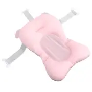 Baby Bath Cushion Pad 3 Points Support Floating Mat Slipless Mesh Seat Showe DP3