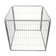 YES4PETS 4 Panel 80 cm Heavy Duty Pet Dog Puppy Cat Rabbit Exercise Playpen Fence Extension