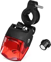 HOODANCOS Bicycle Tail Light Magnetic Power Adjustable Rear Bike Light Securely Fixed Weather Resistant No Charging Needed Cycling Safety Accessory for All Conditions
