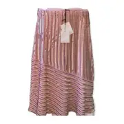 BODEN Sequin Embellished A line Skirt size 14R