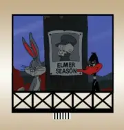 Miller Engineering Looney Tunes Elmer Fudd, Bugs, Daffy Animated Billboar 446502