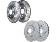 Brake Rotor Set For 17 Jeep Compass Limited Latitude Sport North XX85C8 (for: Jeep)