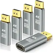 5Pack Displayport to HDMI Adapter 4K60Hz