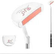 Women Golf Club Putter with Line of Sight High Fault Tolerance Golf Putters Ladies Golf Clubs with Golf Headcover