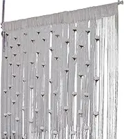 Fly Nets for Doors with Rose Thread Curtain for Keeping Out Flies Privacy Curtain for Doorway Bead Curtains for Doorways, B, 1x2 m