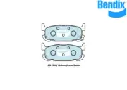 Bendix Brake Pad RR GEN CT For Mazda MX-5 00-05 1.8 NB Convertible DB1508 GCT