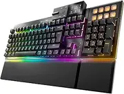 be quiet! Dark Mount Silent Tactile UK ISO Keyboard, 8 Display Keyboards, Media Dock, Hot-swappable Numeric Keypad, Factory Lubricated Mechanical Keys, 3 Layers of Insulation, Double-Shot Keycaps