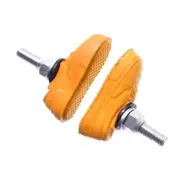 BMX Kool Stop Vans Brake Pads - Threaded Post - Sold In Pairs - Orange