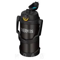 在飛比找蝦皮購物優惠-THERMOS 膳魔師 水瓶真空隔熱 運動水壺 2L 黑色 