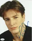 NATHAN FILLION SIGNED YOUNG PHOTO (1) also ACOA cert