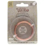 BeadSmith Copper 24 Gauge German Wire by Wire Elements ~ (13.12 Yards)