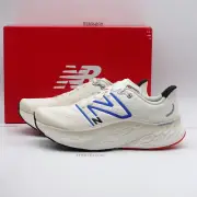 Size 9.5 Men's New Balance Fresh Foam X More V4 Running Shoes MMORCE4 Sea Salt