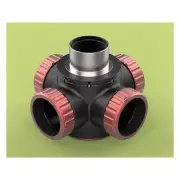Astronomical Telescope High end 2 inch 4-interface dielectric eyepiece turret