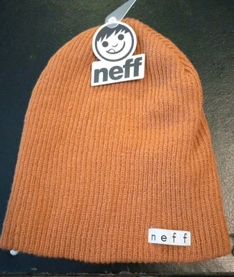 NEFF Daily BEANIE HAT ONE SIZE Coffee Nwt