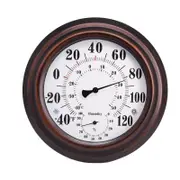 Wall Humidity & Temperature Gauge Home Decor