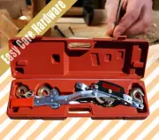 4 Ton Hand Winch 4WD Puller 3 Hooks With Plastic Case New