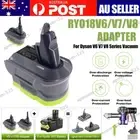 Battery Adapter Convertor for Ryobi 18V Li-ion Battery Convert to Dyson V6 V7 V8