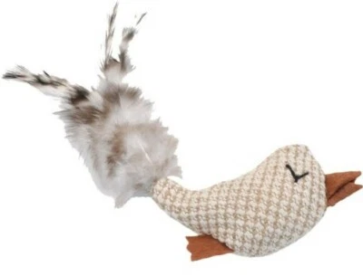 Bergan Turbo Natural Bird 5" Cat Toy