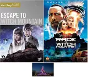Disney's Witch Mountain Double Feature Escape & Race to Witch Mountain 2 DVD Set