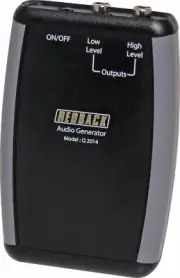 portable 1KHz Handheld Audio Signal Generator designed to test PA systems