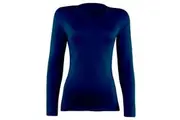 Rhino Womens/Ladies Sports Baselayer Long Sleeve (Pack of 2) (Navy) - UTRW7018