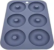 Cavity Donut Pan - Non-Stick Silicone Doughnut Pan Set | Cavity Donut Pan for 6, Donut Cake Bagels, Bagel Pan, and Easy Clean Dishwasher