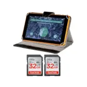 LOWDOWN High Speed Trail Camera and Video Viewer Bundle with 32GB SD Cards (2...