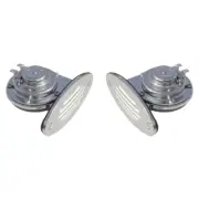 Schmitt Marine Mini Stainless Steel Dual Drop-In Horn w/Stainless Steel Grills H