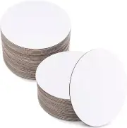 50 Pack round Cake Boards Circle Cardboard Base Boards Grease Proof Cardboard Di