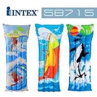 在飛比找PChome24h購物優惠-【INTEX】繽紛充氣浮排-不挑款 (58715)