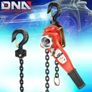 0.75-1 Ton 10Ft Alloy Steel Manual Lever Block Chain Ratchet Puller Hoist w/Hook