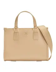 [Tommy Hilfiger] Monotype-Mini Tote Bag in Taupe