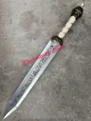 HF KNIVES 28" Roman Gladius Replica Sword Gladiator Sword Hand Engraved Sword