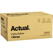 Actual Seltzer Mango Can 300ml