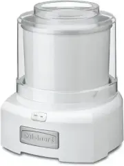 Ice Cream Maker 1.5 Quart Sorbet Frozen Yogurt Maker Double Insulated White
