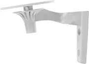 Monitor Camera Bracket Universal Security Camera Mount Bracket 360° Rotation No Drilling Sturdy Abs Plastic Wall-Mounted Support