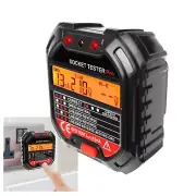 Socket Tester Red Light Test Result Indicator Outlet Tester Receptacle Detector