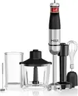 MIUI 6-In-1 Immersion Hand Blender, 1200W Stainless Steel Stick Blender Immer...