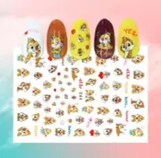 Disney Chipmunks Love Nail Art Sticker Decal Decoration Manicure Self Adhesive