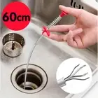 60cm Drain Snake Clog Remover | Hair Blockage Cleaner for Kitchen & Bathroom
