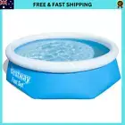Bestway 10ft Fast Set Swimming Pool – Outdoor Inflatable Pool with Pump, Filter,